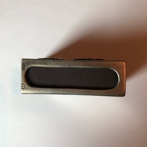 Antique fabrege match box in Sterling silver - Picture 3 of 7